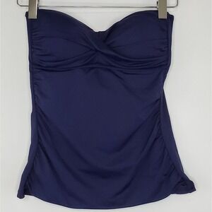 Anne Cole Twisted Bandeau Tankini Top